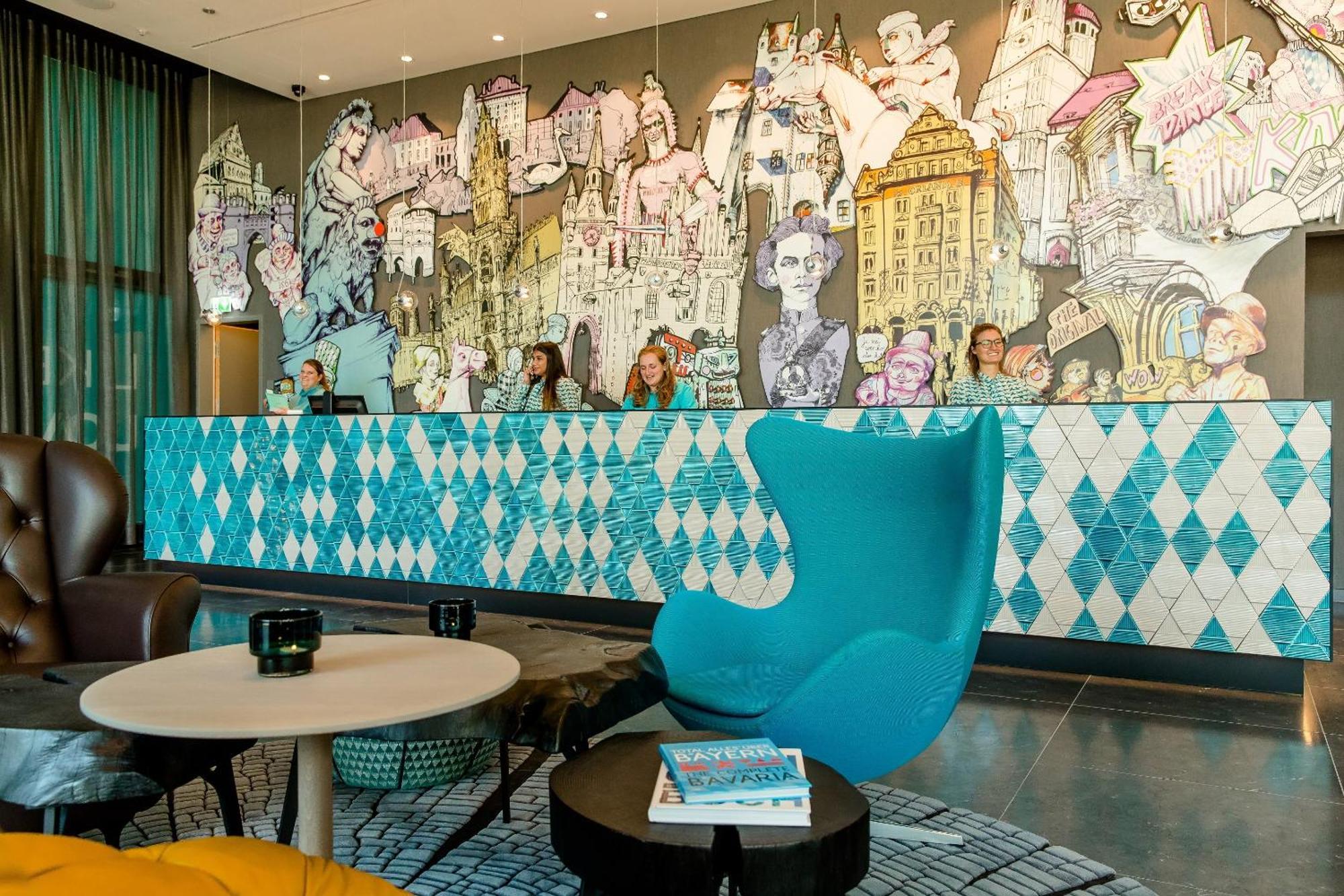 Motel One Muenchen-Messe Экстерьер фото